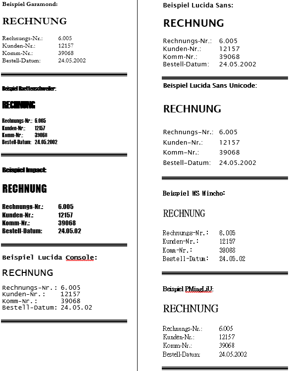 Überschrift